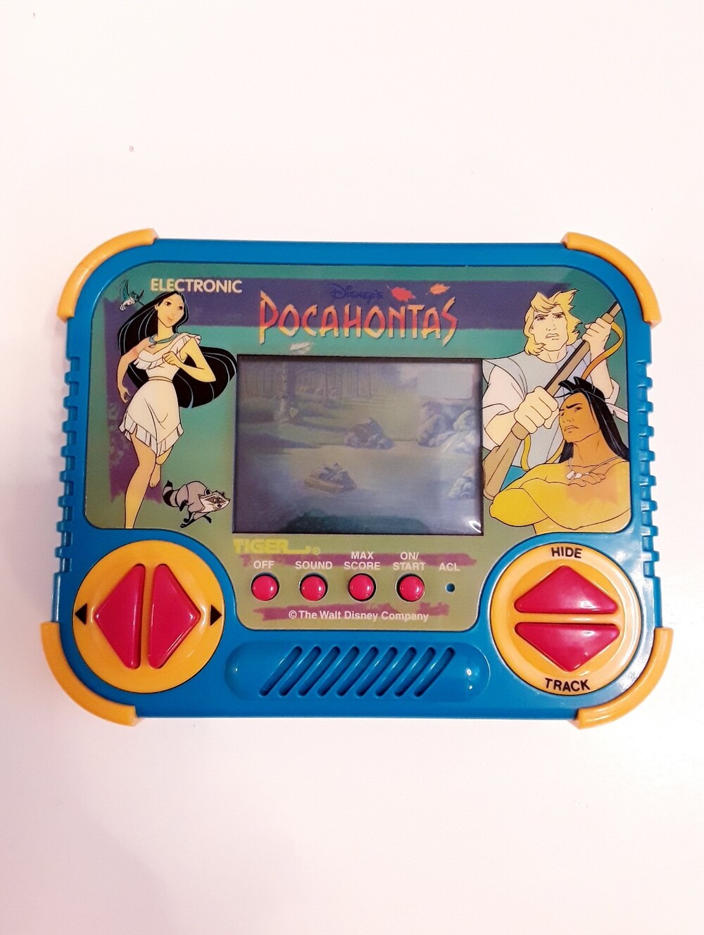 90s Vintage Pocahontas Tiger Electronics Handheld LCD Video Game 1995 Disney